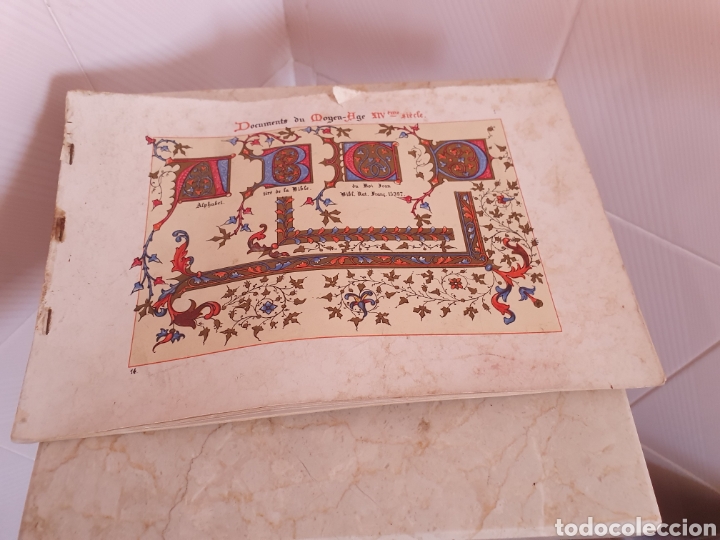 Arte: DOCUMENTS DU DOYEN- AGE ALBUN CON DIECISEIS LITOGRAF&Iacute;AS