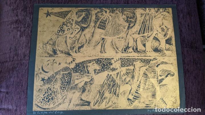 Arte: Heilige drei K&ouml;nige - Religion - signiert Hegnauer-Denner - Lithographie 1955