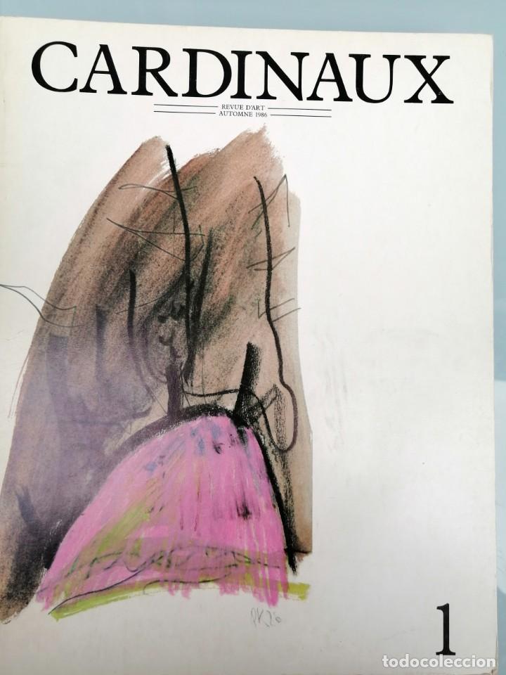 Arte: Cardinaux 1. Revista de arte contemporaneo. Editorial Maeght. Con dos litrograf&iacute;as.