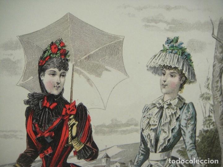 Arte: grabado litografico , la moda elegante - Foto 2