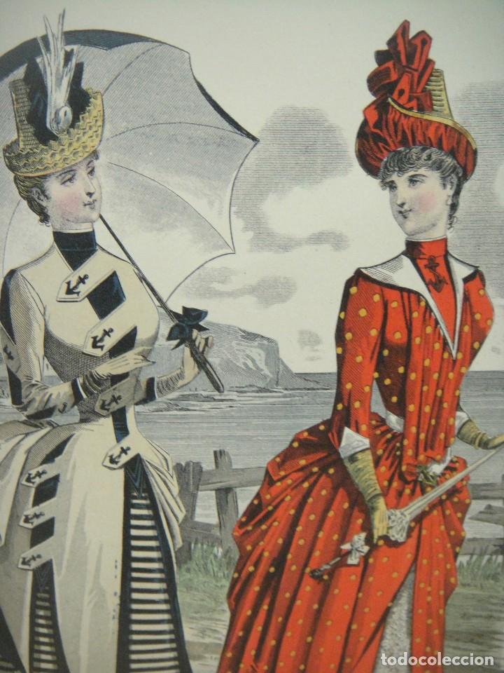 Arte: grabado litografico , la moda elegante - Foto 2