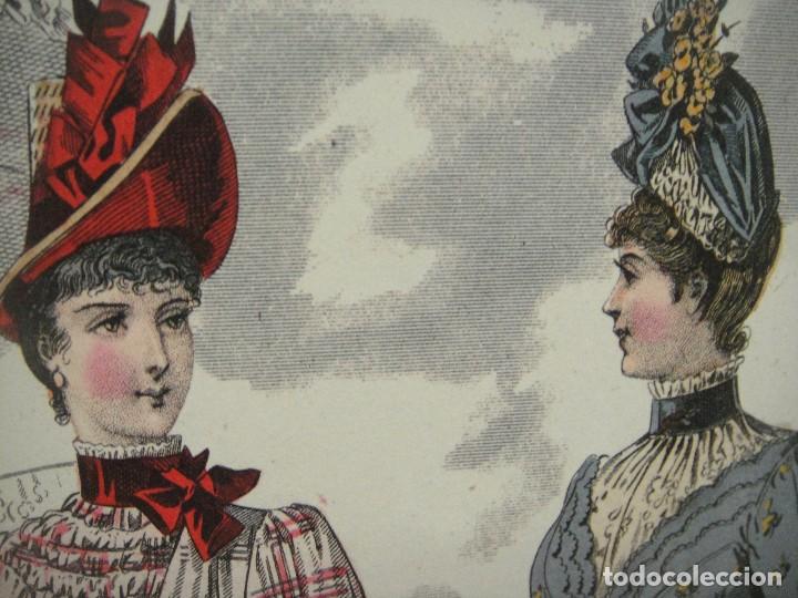 Arte: grabado litografico , la moda elegante - Foto 2