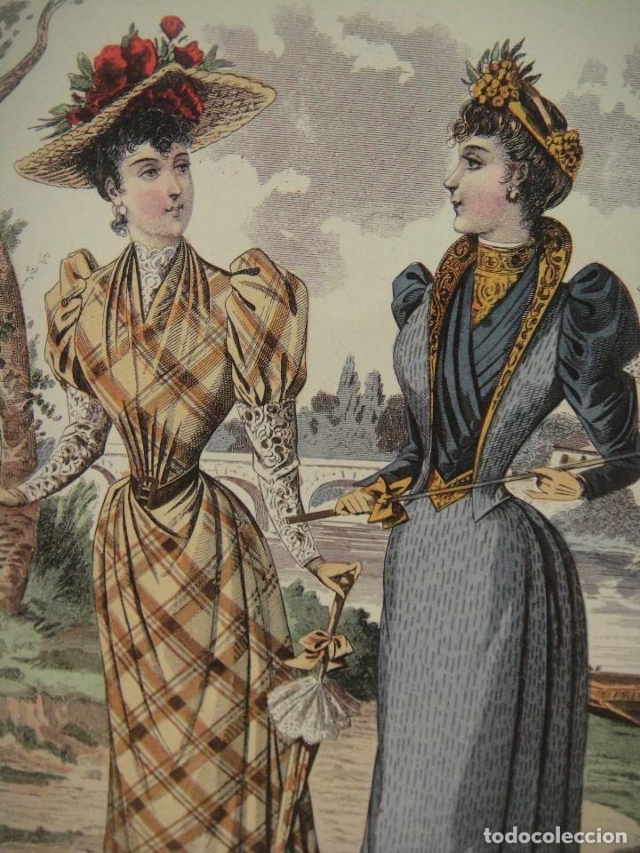 Arte: grabado litografico , la moda elegante - Foto 2