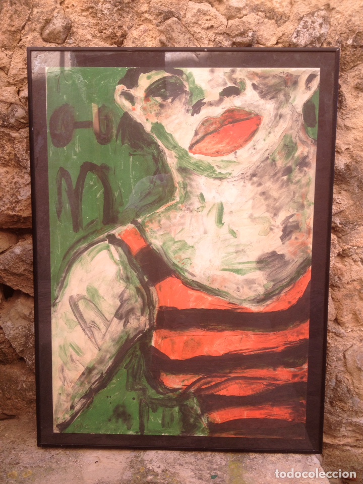 Arte: Mar&iacute;a Carbonero, litograf&iacute;a - Foto 3
