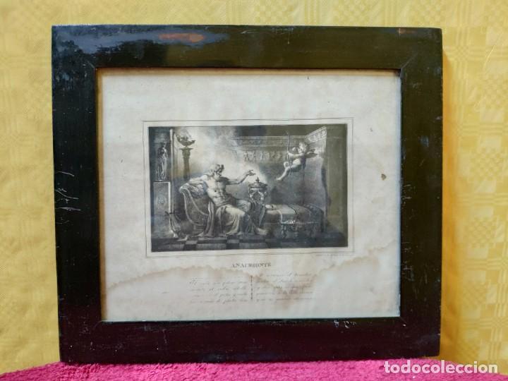 Arte: LITOGRAF&Iacute;A ANTIGUA ANACREONTE, BBB 176 - Foto 1