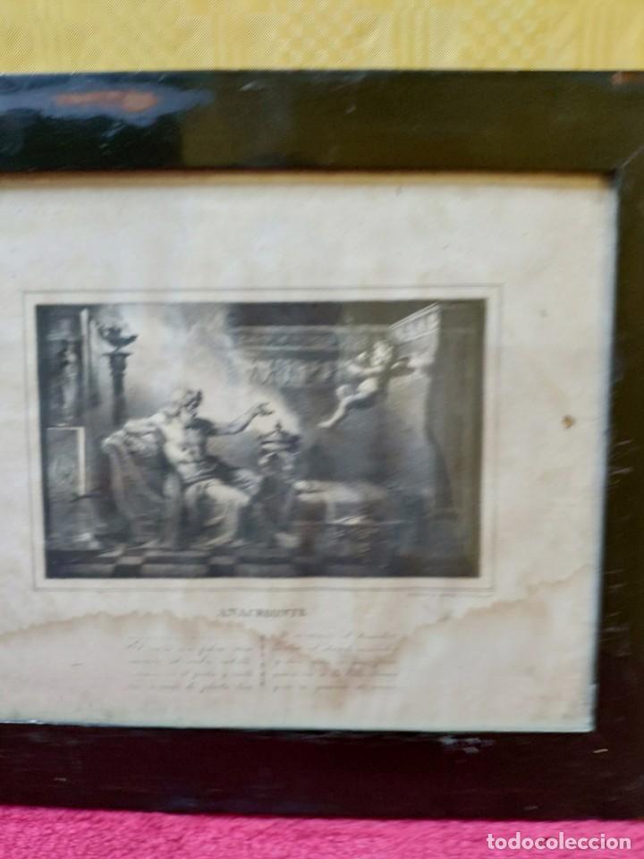 Arte: LITOGRAF&Iacute;A ANTIGUA ANACREONTE, BBB 176 - Foto 3