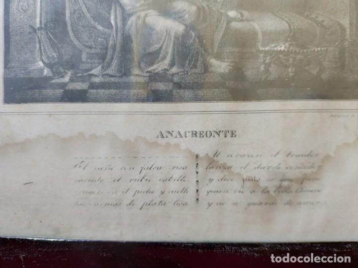 Arte: LITOGRAF&Iacute;A ANTIGUA ANACREONTE, BBB 176 - Foto 9