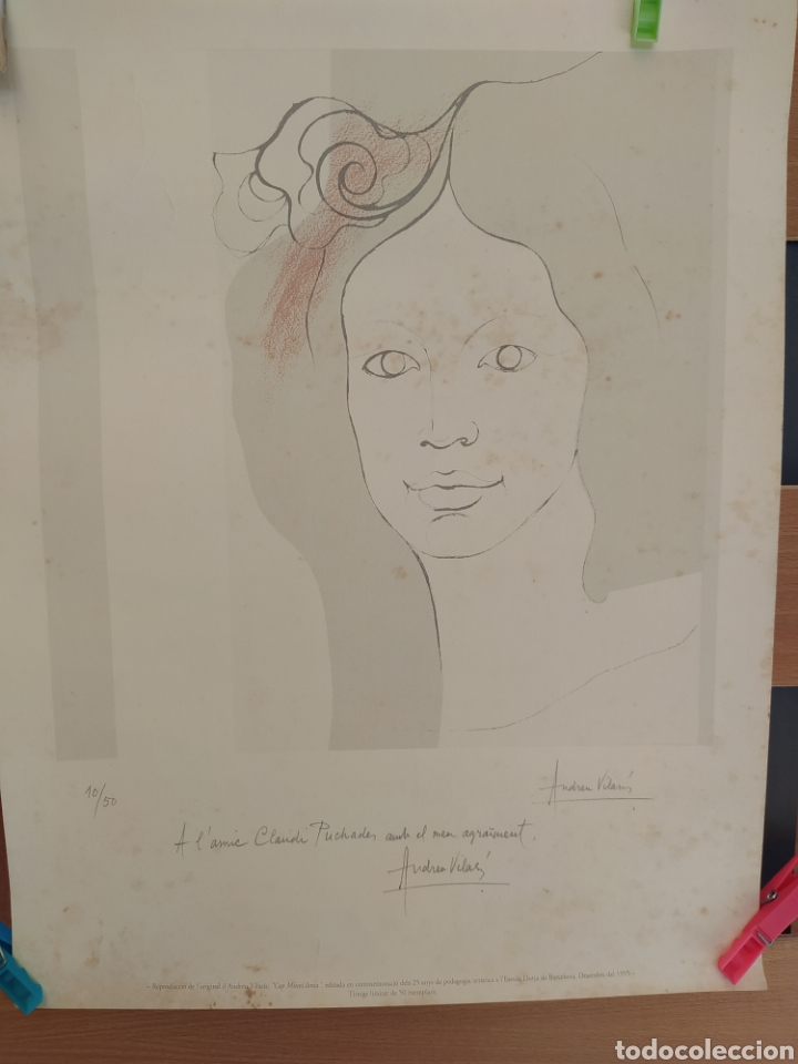 Art: LITOGRAFIA ANDREU VILASIS 10/50.