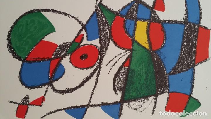 Arte: Joan Miro, litograf&iacute;a VIII - Foto 3
