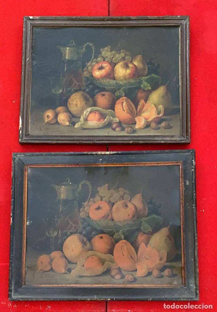 Art: LITOGRAFIAS ANTIGUAS EN CARTON FIRMADAS PARECE QUE PONE FALCHETTI DE 47 X 38 CMS.