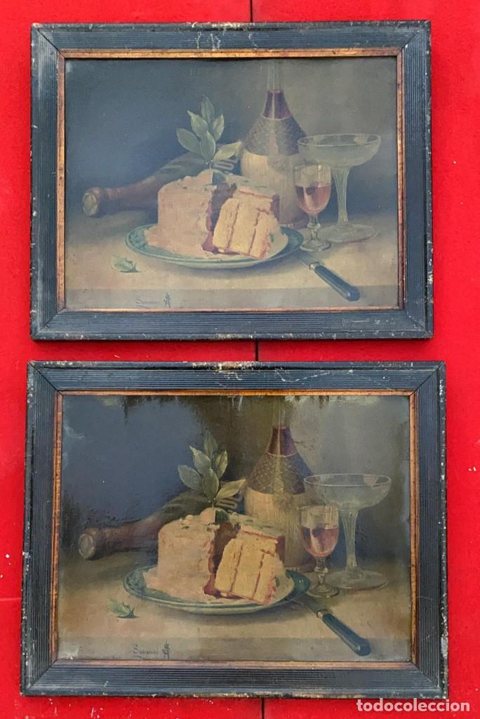 Art: LITOGRAFIAS ANTIGUAS EN CARTON FIRMADAS PARECE QUE PONE SAUVAGE DE 47 X 38 CMS.