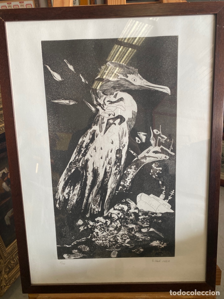Arte: Litograf&iacute;a enmarcada - Foto 1