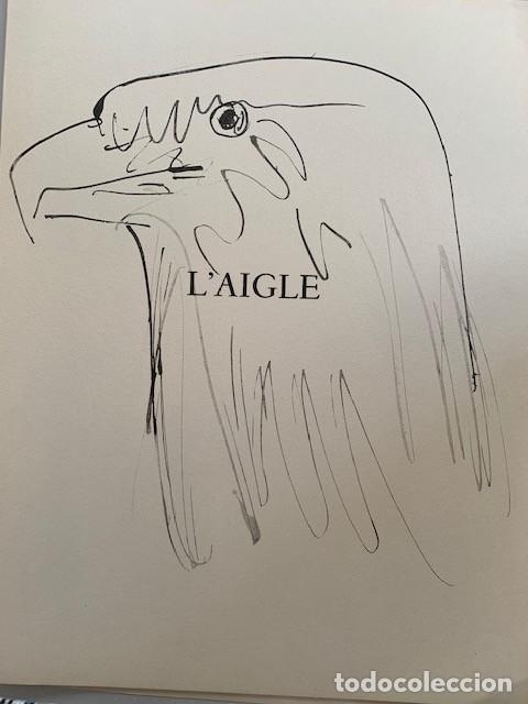 Kunst: L'Aigle, litografia original de Picasso publicada en 1957
