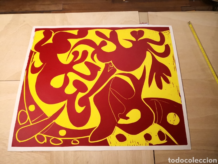 Arte: LITOGRAFIA GRABADO SIN AUTOR - Foto 2