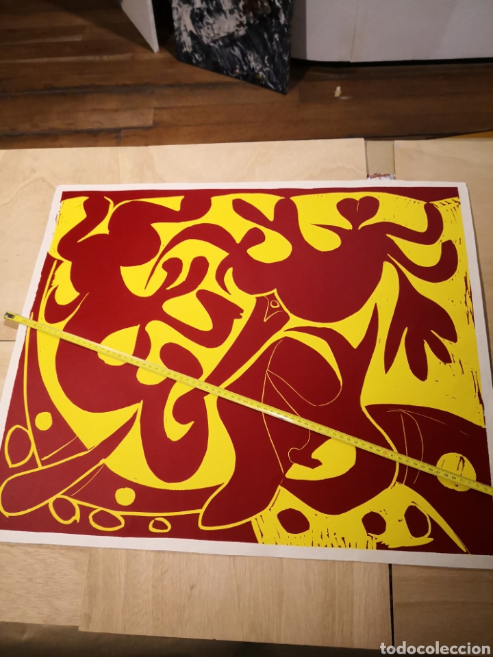 Arte: LITOGRAFIA GRABADO SIN AUTOR - Foto 1