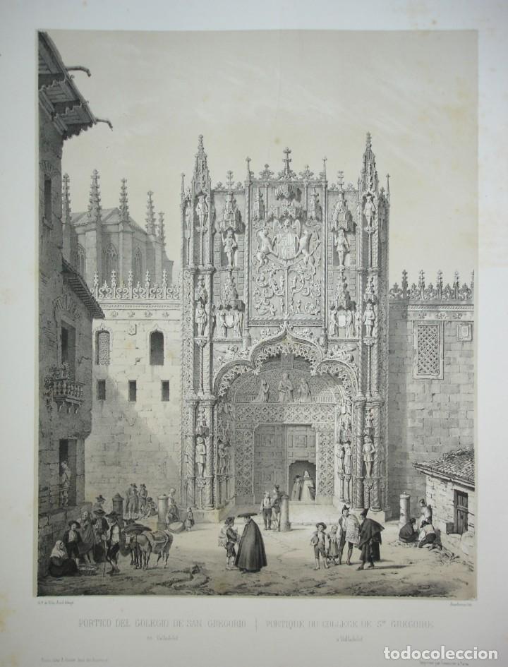 Arte: P&oacute;rtico del Colegio de San Gregorio en Valladolid por Villa Amil