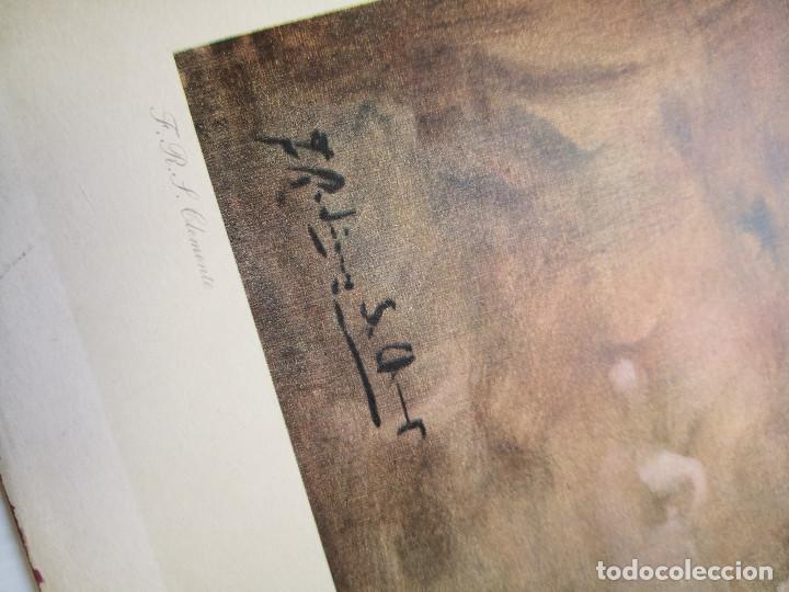 Arte: Litograf&iacute;a the fire dance gitana Antigua - Foto 3