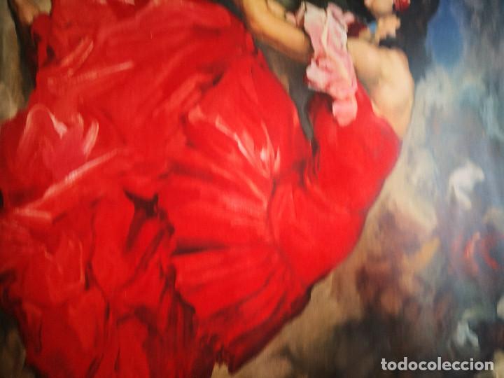 Arte: Litograf&iacute;a the fire dance gitana Antigua - Foto 5