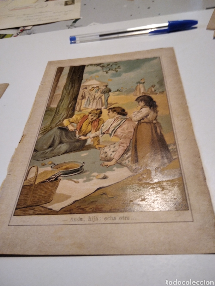 Arte: Litograf&iacute;a de libro Antiguo