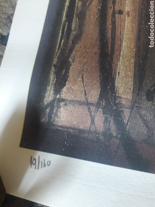 Arte: Litograf&iacute;a firmada y numerada a l&aacute;piz - Foto 3