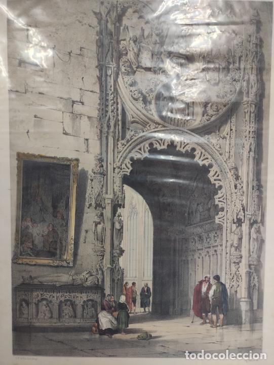 Arte: PUERTA DE LA SALA CAPITULAR DE LA CATEDRAL DE TOLEDO - 55x39 - Foto 1