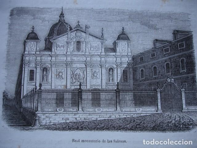 Arte: REAL MONASTERIO DE LAS SALESAS DE MADRID .1850