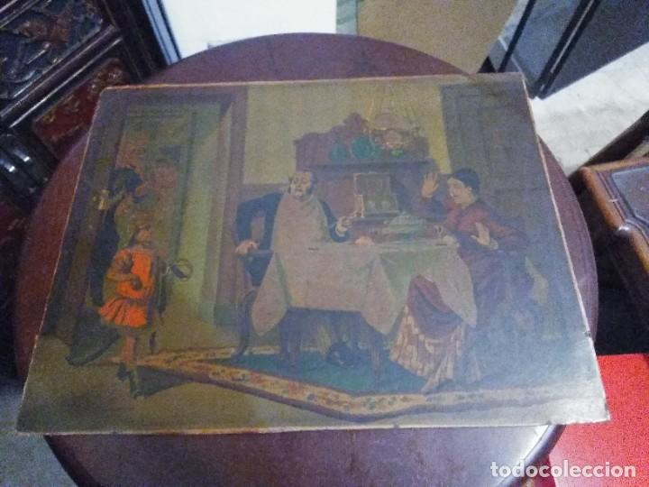 Kunst: Litografia antigua. Escena divertida. S. 19