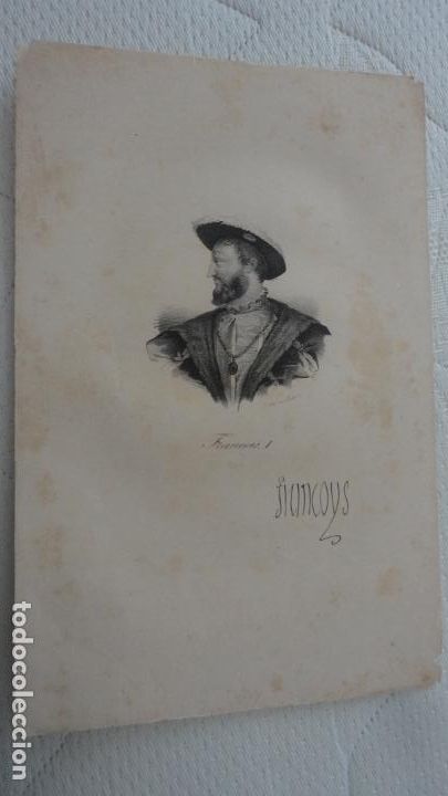 Arte: ANTIGUA LITOGRAFIA.FRANCISCO I. LIT DELPECH. SIGLO XIX