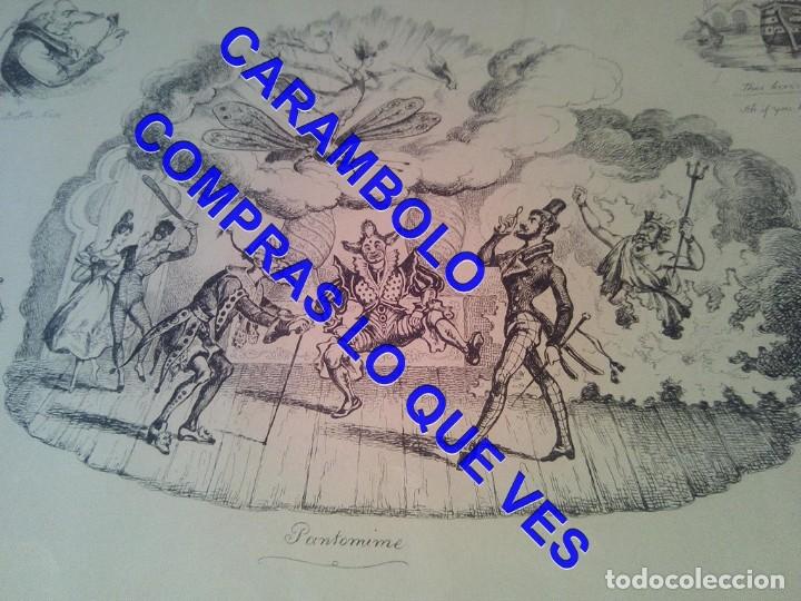 Art: WILLIAM HEAT THE OMNIBUS GRABADO 39 CM C7