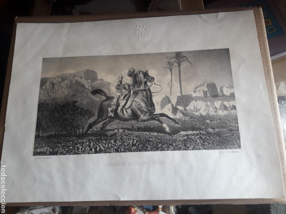 Art: Antigua litograf&iacute;a de 1863