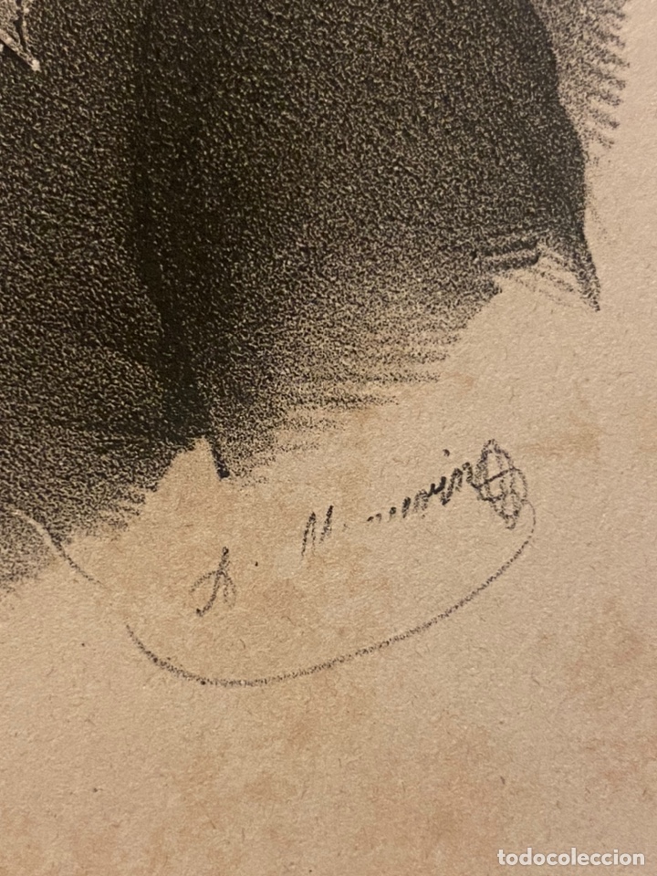 Arte: Litograf&iacute;a de Fernando VII - Foto 2