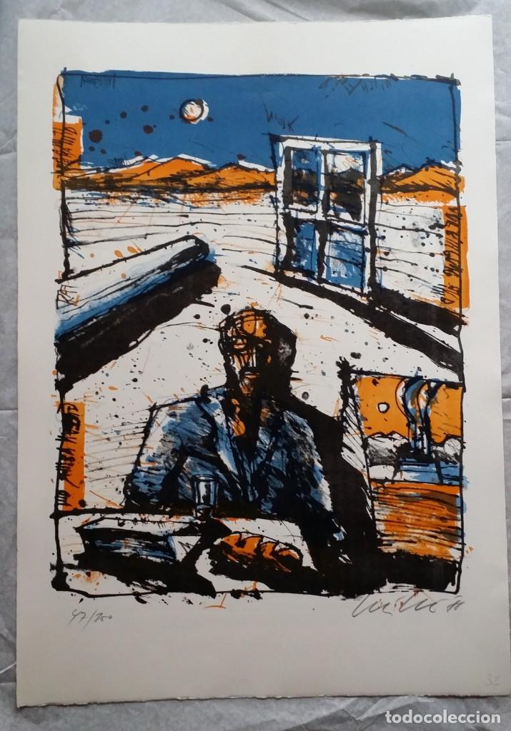 Arte: Litograf&iacute;a firmada y numerada, 1988 - Foto 1
