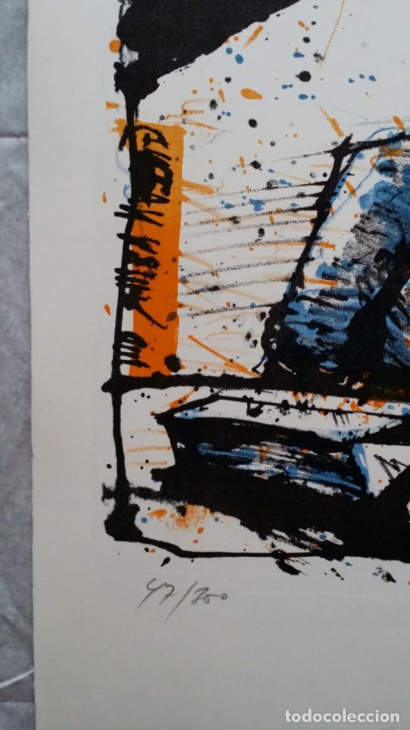 Arte: Litograf&iacute;a firmada y numerada, 1988 - Foto 3