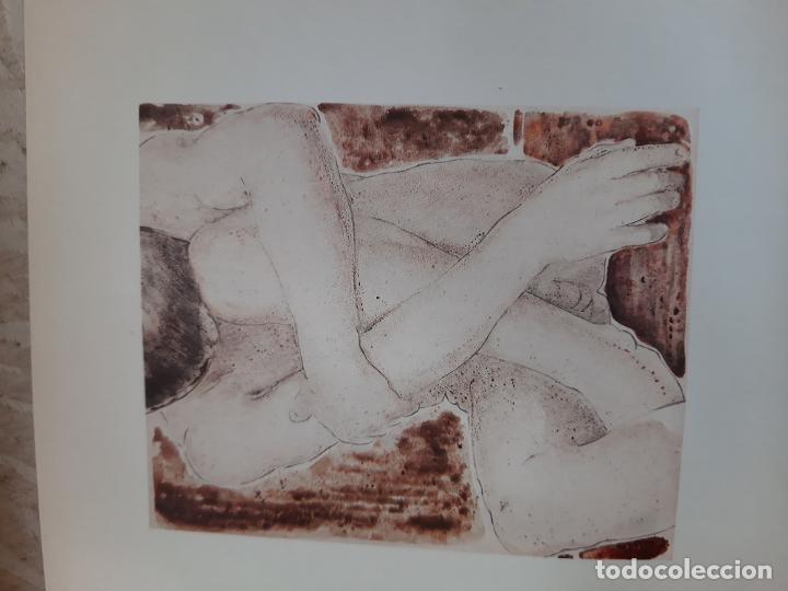 Arte: LLORENS POY CUADERNO DE LOS AMANTES. SIETE LITOGRAF&Iacute;AS FIRMADAS Y NUMERADAS