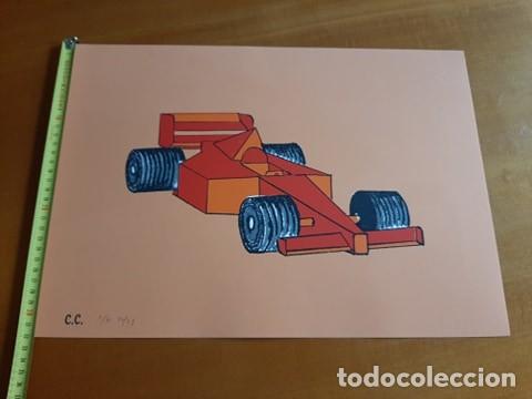 Arte: litografia de carlos cuenllas (2006) prueba de autor, original firmada en lamina numerada a mano