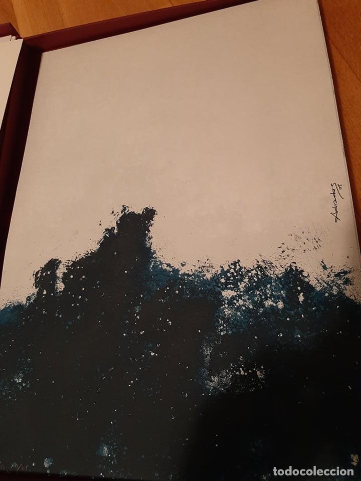 Arte: litografia de jorge adrados (2006) prueba de autor, original firmada en lamina numerada a mano