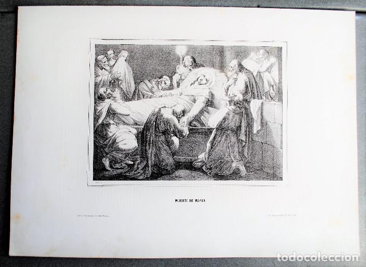 Arte: Muerte de la Virgen Mar&iacute;a.