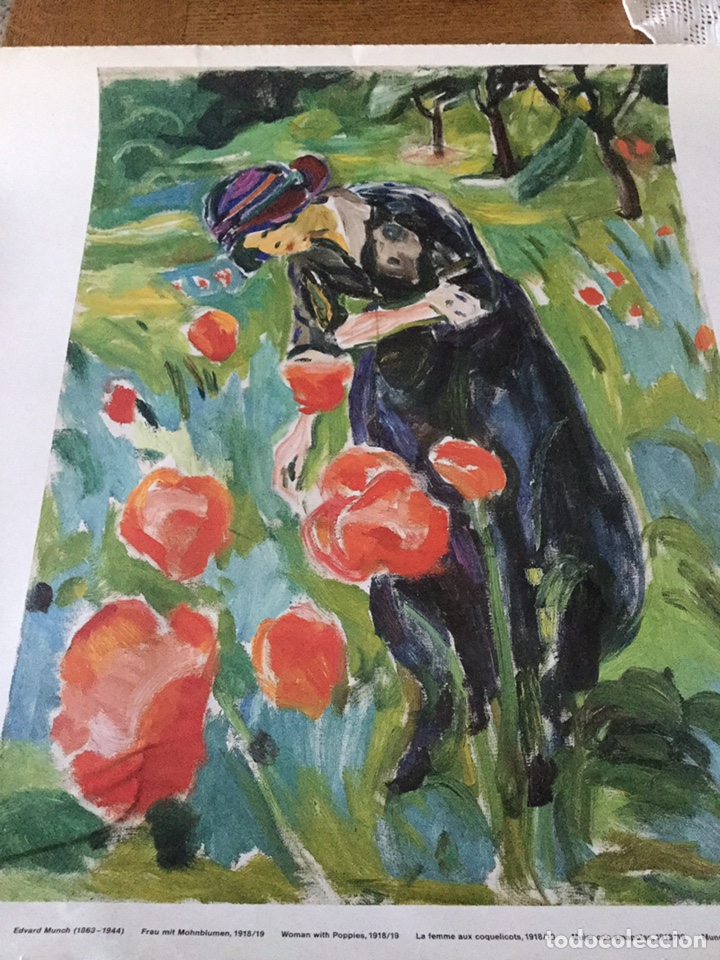 Arte: L&agrave;mina enmarcar Edvard Munch. - Foto 1