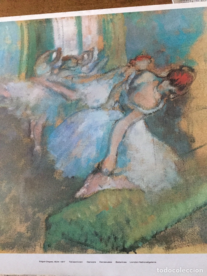 Arte: L&agrave;mina enmarcar Edgar Deg&aacute;s.