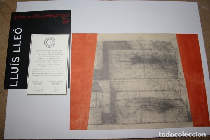 Arte: LITOGRAFIA DE LLUIS LLEO, NUMERADA - Foto 2