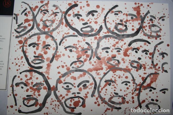 Arte: LITOGRAFIA DE ROBERT LLIMOS, NUMERADA - Foto 1