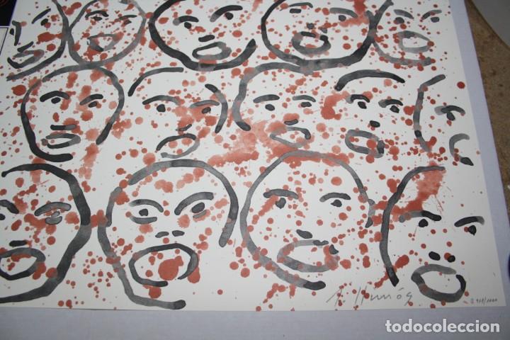 Arte: LITOGRAFIA DE ROBERT LLIMOS, NUMERADA - Foto 3