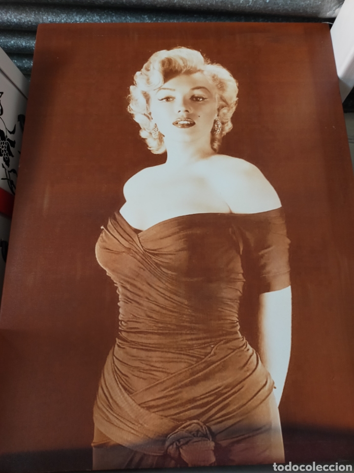 Arte: Litograf&iacute;a en lienzo de Marilyn Monroe 80c60 - Foto 1