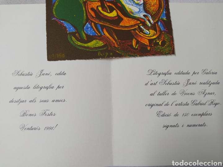 Arte: LITOGRAFIA GABRIEL RIGO - Foto 4