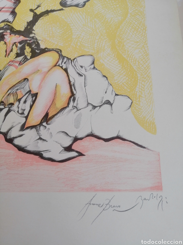 Arte: Litografia de Arranz Bravo y Bartolozzi - Foto 2
