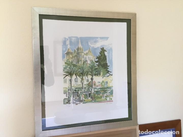 Arte: Litograf&iacute;a - Serra Llimona Peu Funicular (77x67cm)