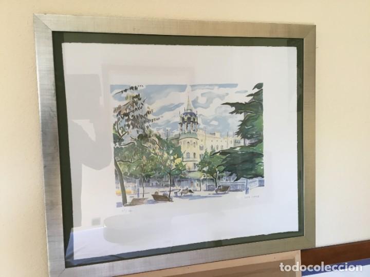 Arte: Litograf&iacute;a - Serra Llimona - La Rotonda (77x67cm)