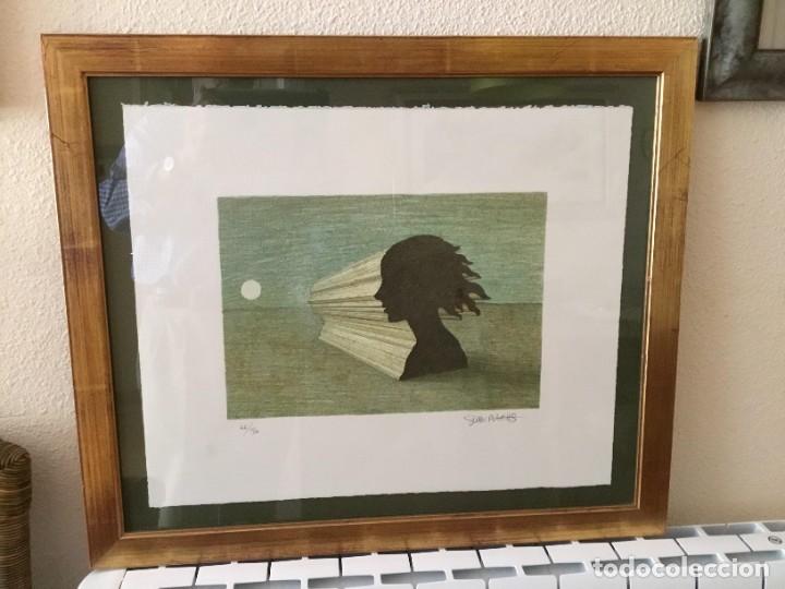 Arte: Litograf&iacute;a - Subirachs - Mujer (68x58cm)