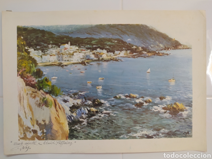 Arte: LITOGRAFIA FIRMADA SIN IDENTIFICAR - Foto 1