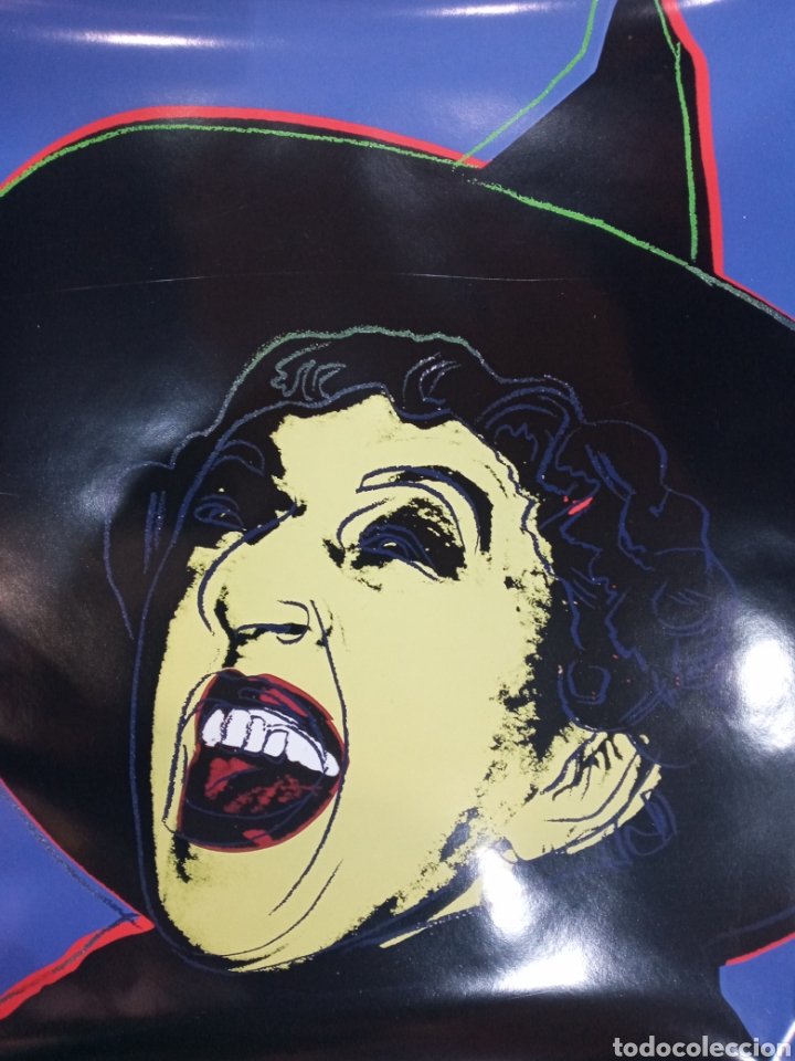 A*a様 Andy Warhol　大型　リトグラフ　魔女　限定2,400部 　ウ andy warhol.pop art. wicth.myths series.la bruj - Comprar